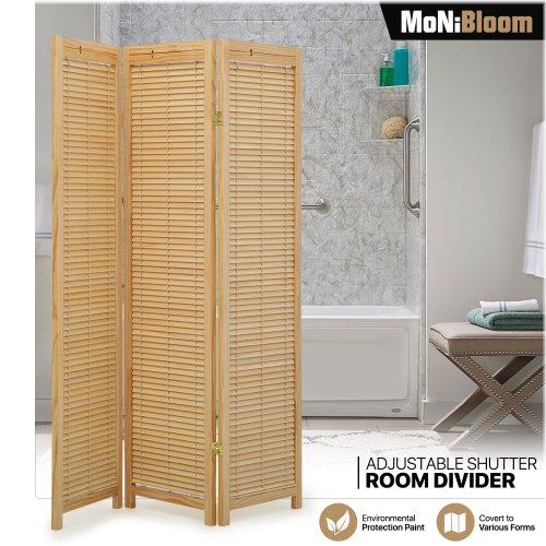 Adjustable Shutter Door Room Divider