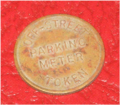 Gainesville Off-Street Parking Token (8/10") - Vintage City Design