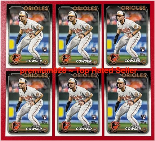 Colton Cowser Baltimore Orioles Rookie Card Collection