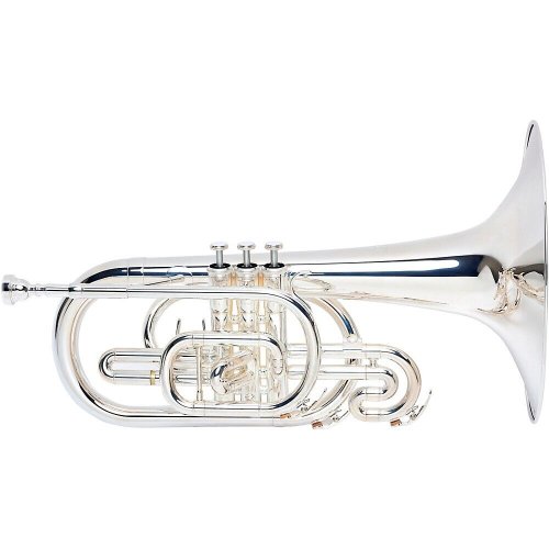 Silver Marching F Mellophone from Yamaha's YMP-204M Series