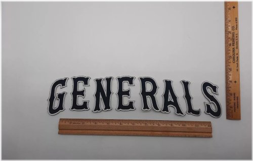 Generals Legacy Jersey Patch Collection