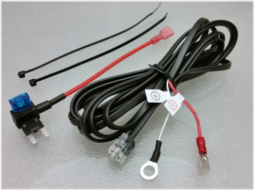 Fuse Power Cord for Cobra Road Scout Dash Cam and Radar