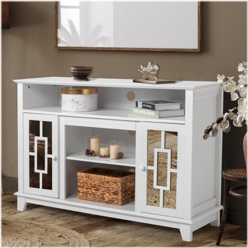 Contemporary Media Console for 55-Inch TVs