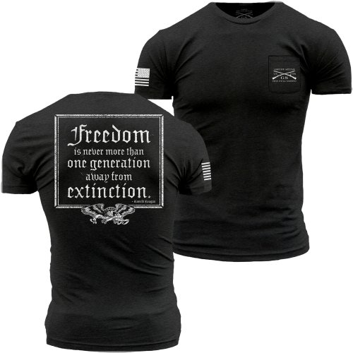 Legacy Pocket Tee - Black Heather