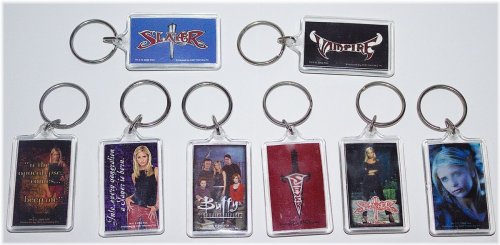 TV Memorabilia Character Keyrings - Select Your Favorite Buffy Style