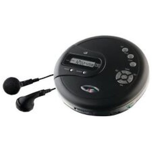 Blackwave Portable Stereo CD Player with FM Radio and Anti-Skip Protection