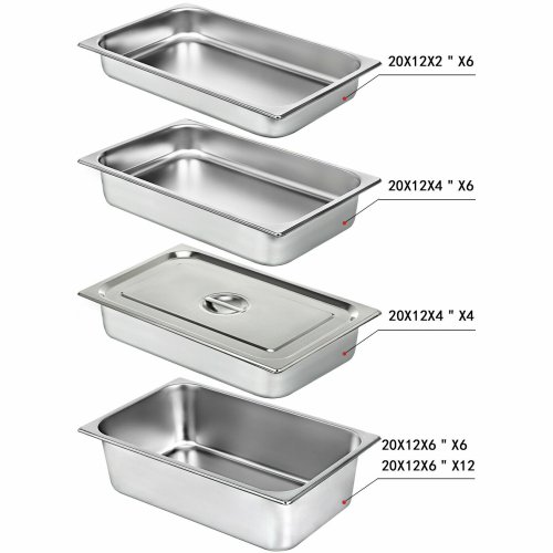Chef's Choice Stainless Steel Gastronorm Pans