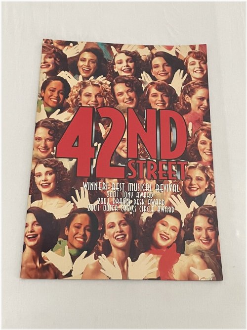 42nd Street 2001 Tony Award Winner Best Musical Revival Souvenir Program 1223
