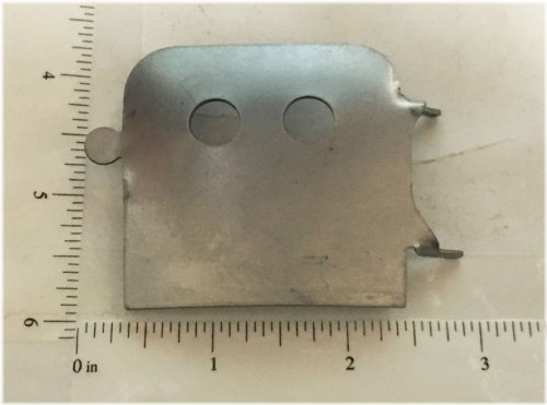 Retro Steel Ambulance Rear Door Replacement Part