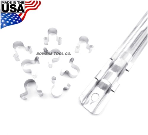 Steel Socket Rail Clips Set