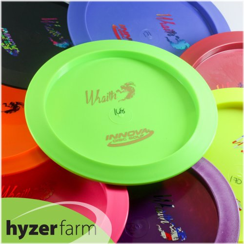 Wraith Star Disc Golf Driver by Innova with Bottom Stamp and Customizable Weight/Color from Hyzer Farm