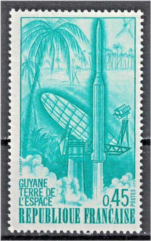 Guyana Space Exploration Commemorative Stamp