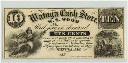 Watuga Cash Store Scrip