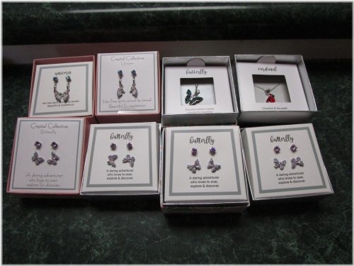 Mystical Creatures Crystal Jewelry Set