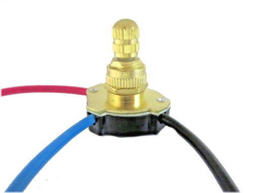 Brass Rotary Lamp Switch TR-301