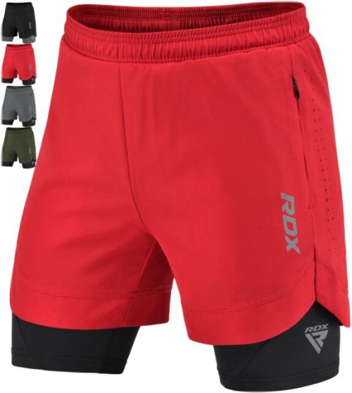 RDX Dual Pocket Performance Shorts