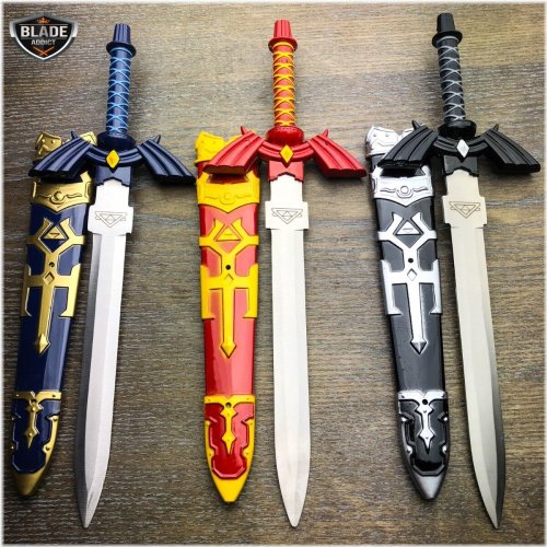 Shadowblade of Hyrule: 12" Replica Dagger of Dark Link's Master Sword for Cosplay and Collectors