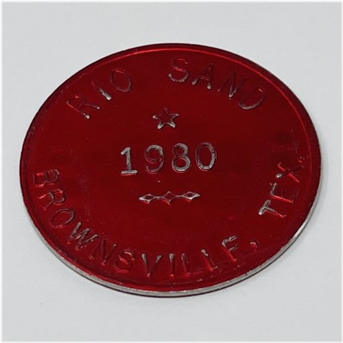 Rio Sand Brownsville Texas Trade Token