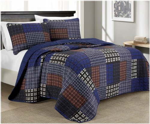 Cozy Homestead Patchwork Quilt Set