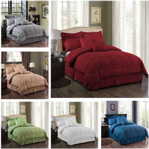 CozyDreams 10-Piece Reversible Comforter Set