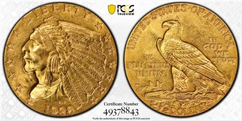Golden Indian Head Quarter Eagle