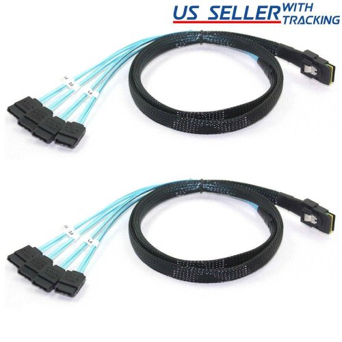 SATA Multi-Lane Breakout Cable