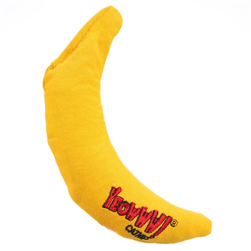 Organic Catnip Banana Toy for Feline Friends