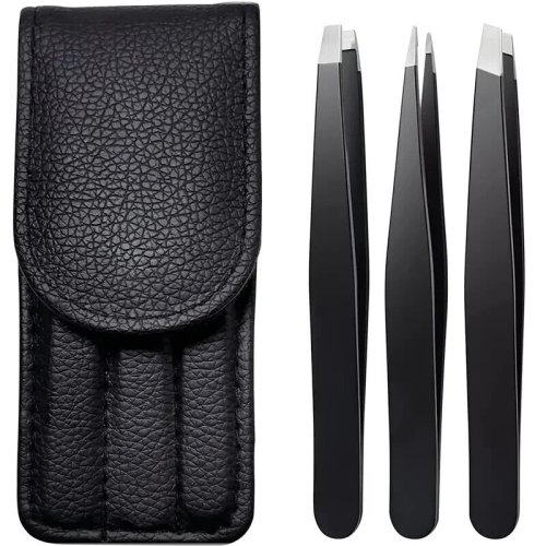 Stainless Precision Trio Tweezer Set