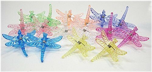 Orchid & Plant Spikes Assorted Color Clips - Pack of 500