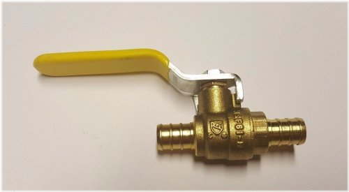 Brass Full Port Shut Off Valves - Set of 10 (Lead-Free)