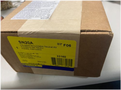 Neutral Ground Assembly: SN20A Insulated Al/Cu