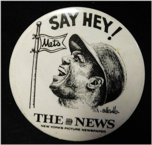 Say Hey! Vintage Sports Pin