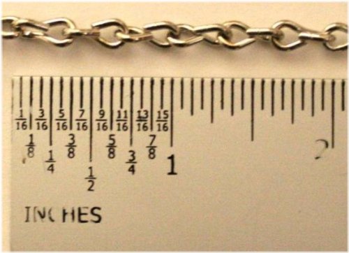 Nickel Jack Chain - 18g, 2 Feet