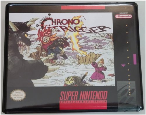 Chrono Vault: Premium Protective Case for Super Nintendo SNES Game