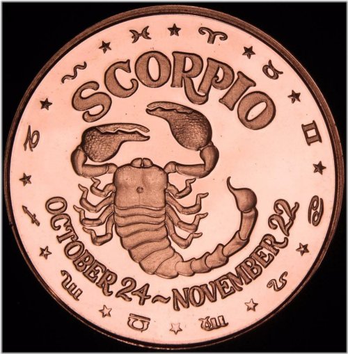 Scorpio Copper Round