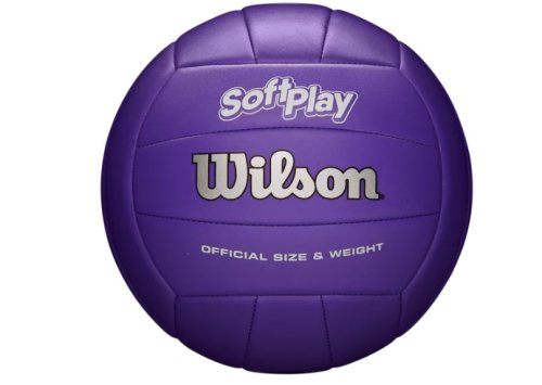 Purple Play Volleyball