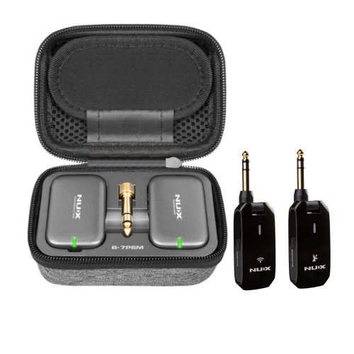 Wireless Guitar System with In-Ear Monitoring Case