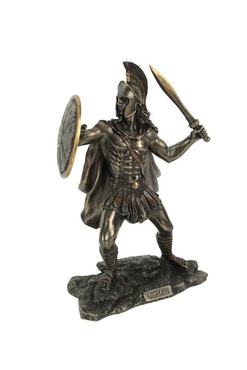 Athenian Warrior Bronze Statue