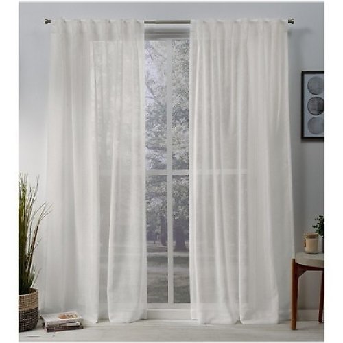 Ethereal Elegance Ivory Curtain Panels