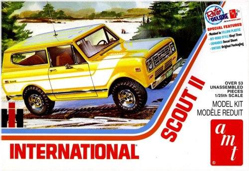 1977 International Scout II Plastic Model Kit