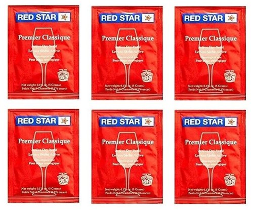 Red Star Wine Yeast Set