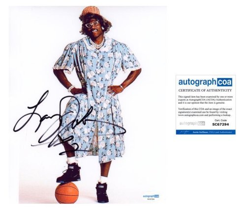 Charlotte Hornets Legend Autographed Photo