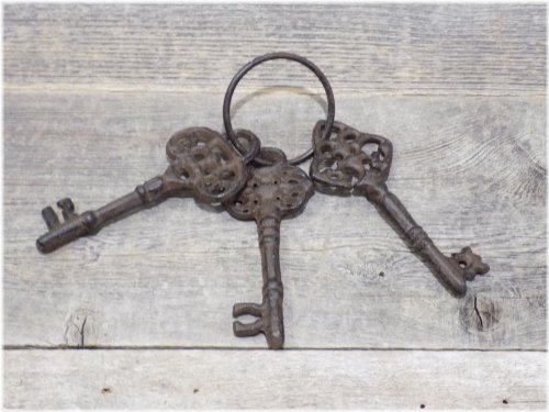 Rustic Western Jail Keys Collection