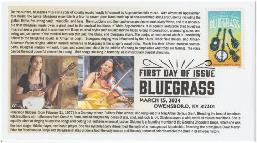 Bluegrass Rhiannon Giddens Fiddle and Banjo Commemorative Covers