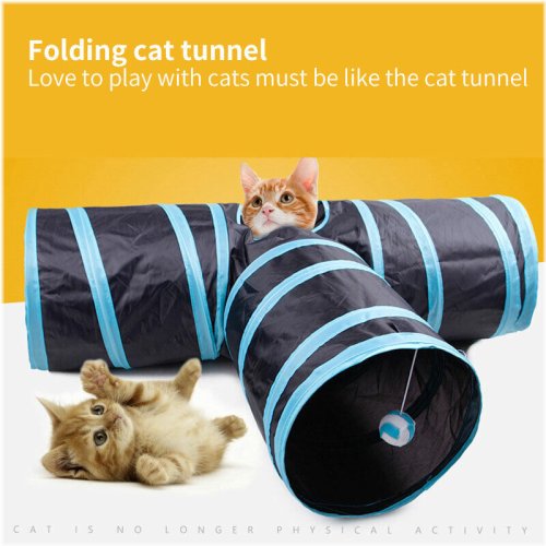 Peek-a-Boo Cat Tunnel