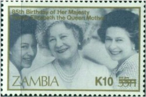Zambian Royalty Commemorative Stamp Set