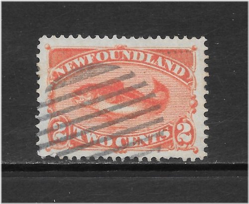 Codfish Red Orange Stamp