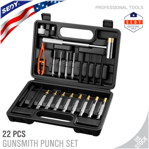 Precision Punch and Hammer Set for Gunsmiths and Maintenance Professionals