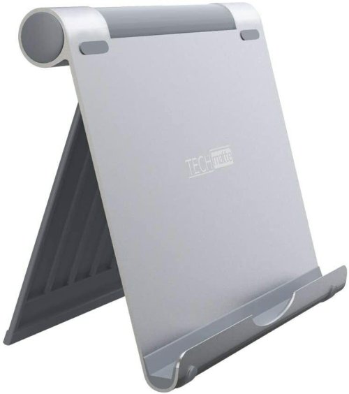 Aluminum Adjustable Stand for Tablets and Phones by TechMatte