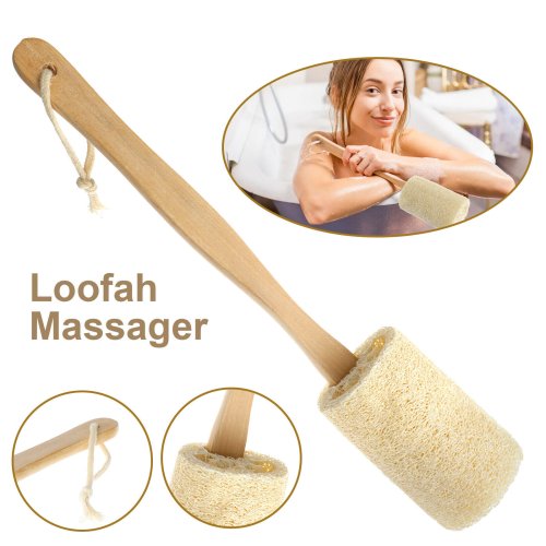 Wooden Loofah Scrubber